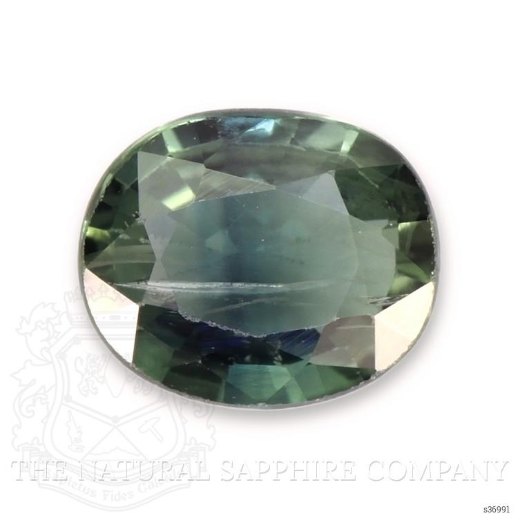 0.66 Ct. Bluish Green Sapphire from Madagascar