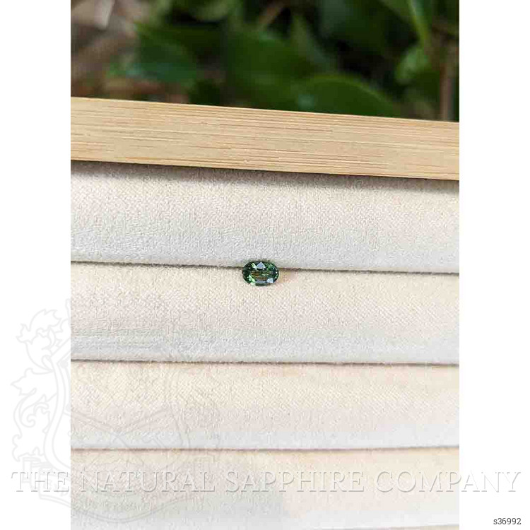 0.53 Ct. Green Sapphire from Madagascar
