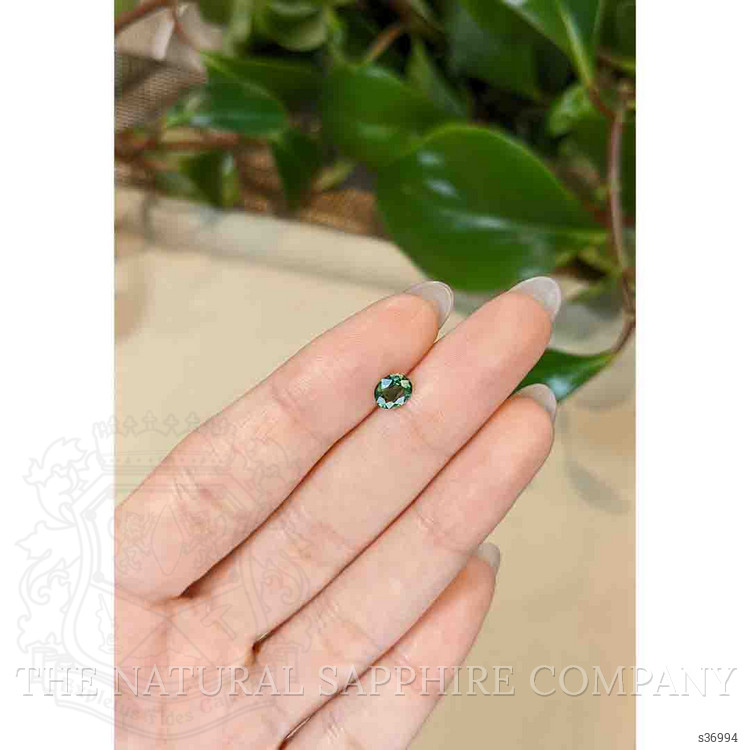 0.75 Ct. Bluish Green Sapphire from Madagascar
