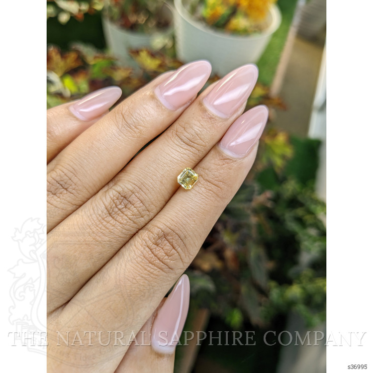 1.09 Ct. Yellow Sapphire from Ceylon (Sri Lanka)