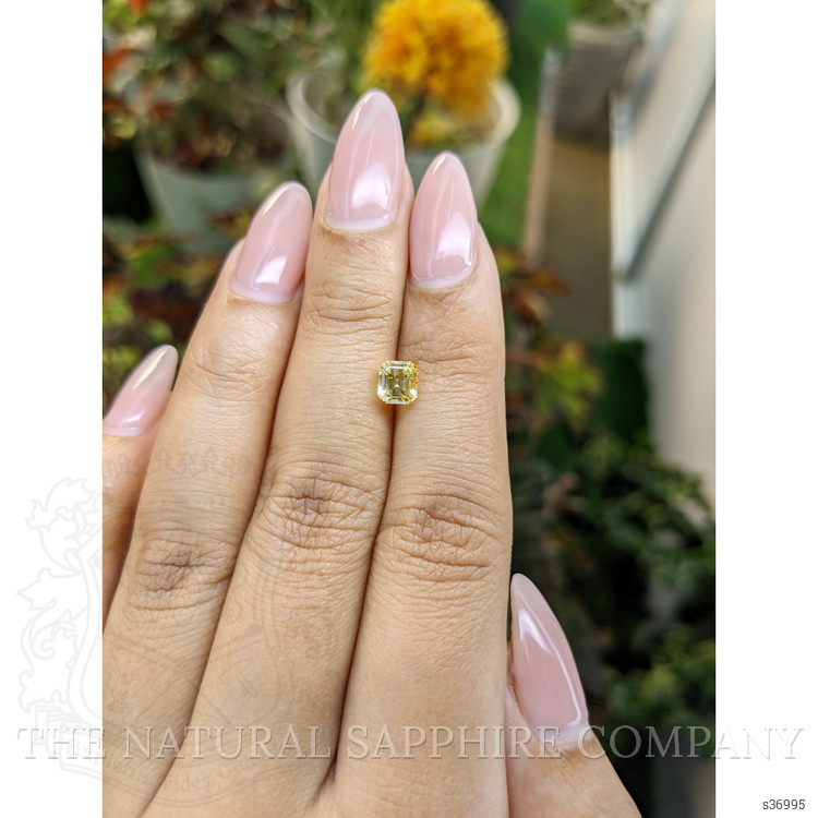 1.09 Ct. Yellow Sapphire from Ceylon (Sri Lanka)