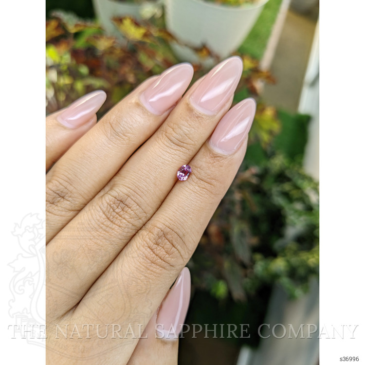 0.50 Ct. Pinkish Purple Sapphire from Ceylon (Sri Lanka)