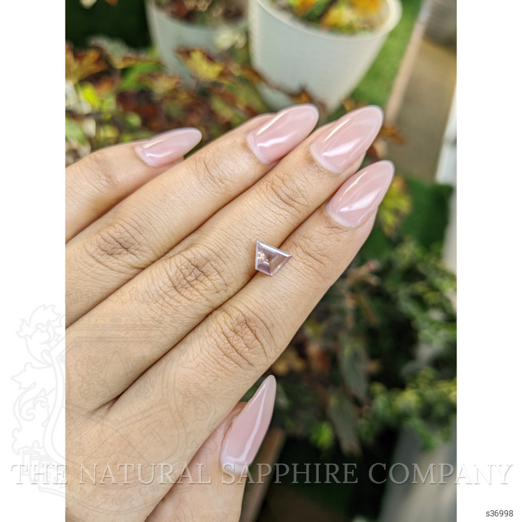 1.21 Ct. Pinkish Brown Sapphire from Ceylon (Sri Lanka)