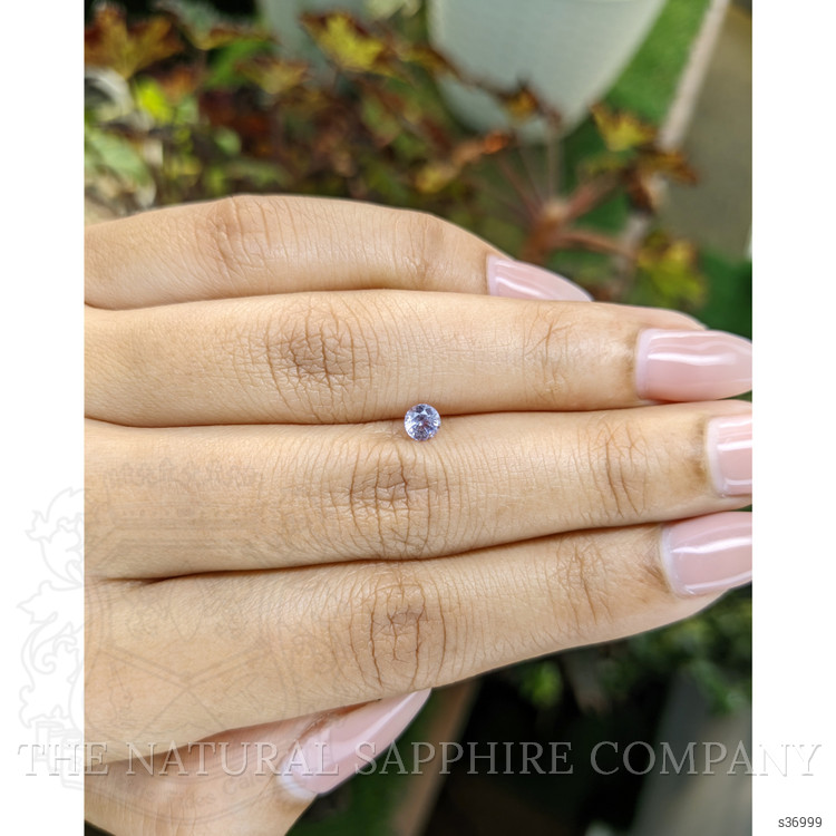 0.41 Ct. Purple Sapphire from Ceylon (Sri Lanka)