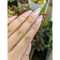 0.41 Ct. Purple Sapphire from Ceylon (Sri Lanka) Life Style