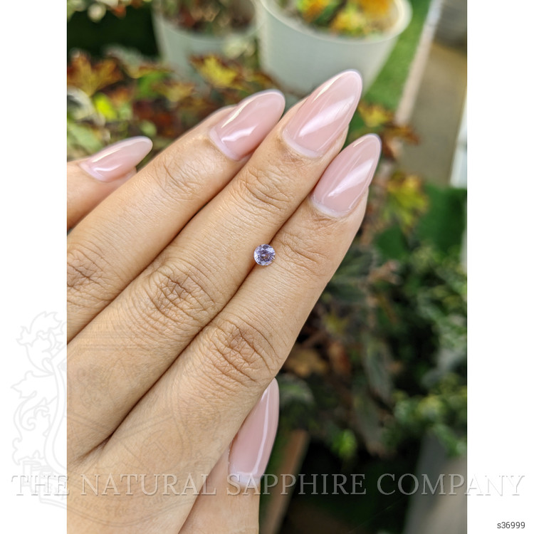 0.41 Ct. Purple Sapphire from Ceylon (Sri Lanka)