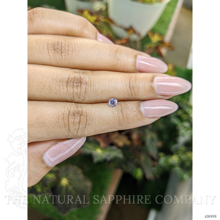 0.41 Ct. Purple Sapphire from Ceylon (Sri Lanka)
