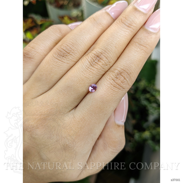 0.47 Ct. Purplish Pink Sapphire from Ceylon (Sri Lanka)