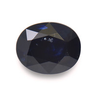 0.84 Ct.Tw. Oval Sapphire
