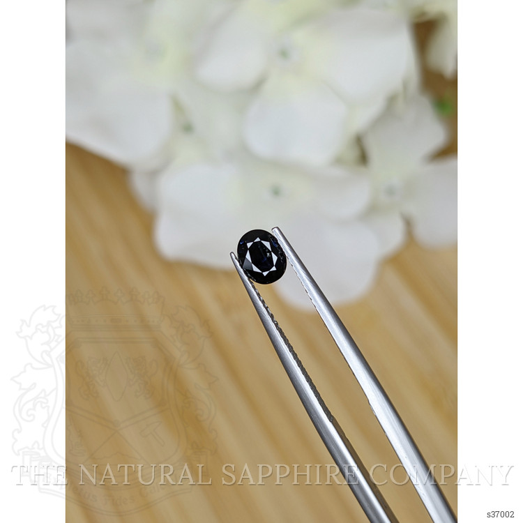 0.84 Ct. Blue Sapphire from Ceylon (Sri Lanka)
