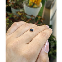 1.09 Ct. Greenish Blue Sapphire from Ceylon (Sri Lanka) Life Style
