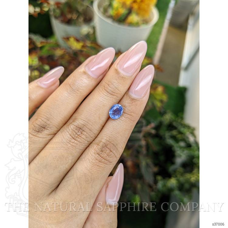 1.66 Ct. Blue Sapphire from Ceylon (Sri Lanka)