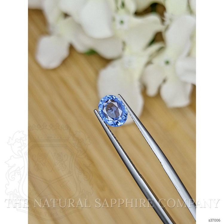 1.66 Ct. Blue Sapphire from Ceylon (Sri Lanka)
