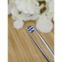 0.86 Ct. Violet Sapphire from Ceylon (Sri Lanka) Life Style