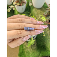 14.65 Ct. Purple Sapphire Crystal from Ceylon (Sri Lanka) Life Style