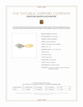 7.29 Ct. Multi Color Sapphire Crystal from Ceylon (Sri Lanka) Scan Report
