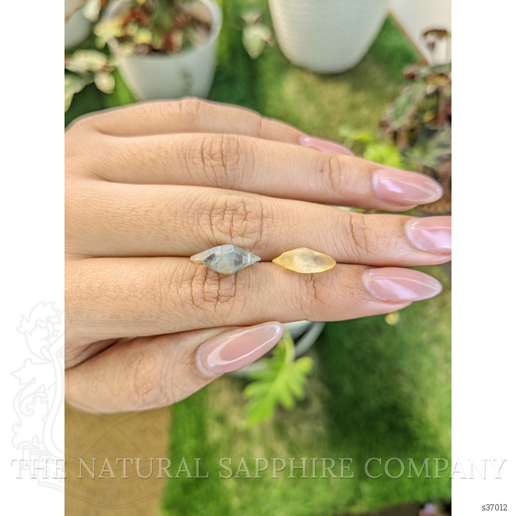 7.29 Ct. Multi Color Sapphire Crystal from Ceylon (Sri Lanka)