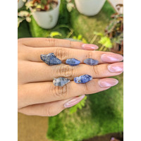 31.84 Ct. Blue Sapphire Crystal from Ceylon (Sri Lanka) Life Style