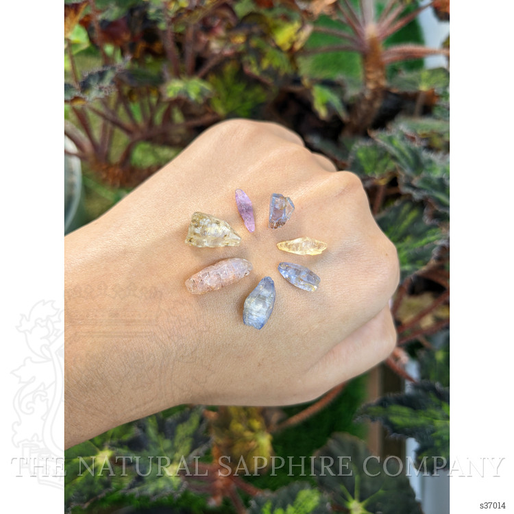 26.14 Ct. Multi Color Sapphire Crystal from Ceylon (Sri Lanka)