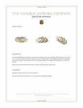 48.44 Ct. Multi Color Sapphire Crystal from Ceylon (Sri Lanka) Appraisal