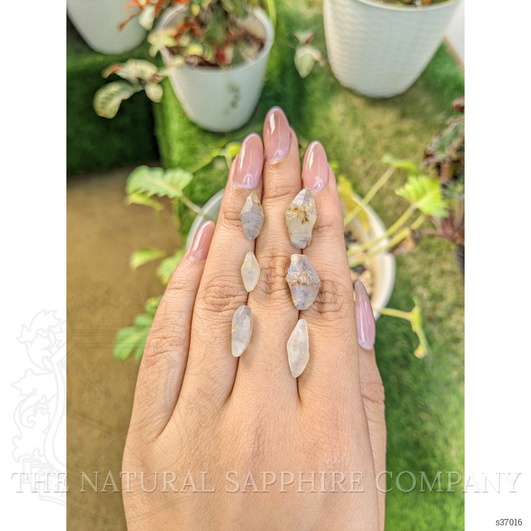 38.19 Ct. Multi Color Sapphire Crystal from Ceylon (Sri Lanka)