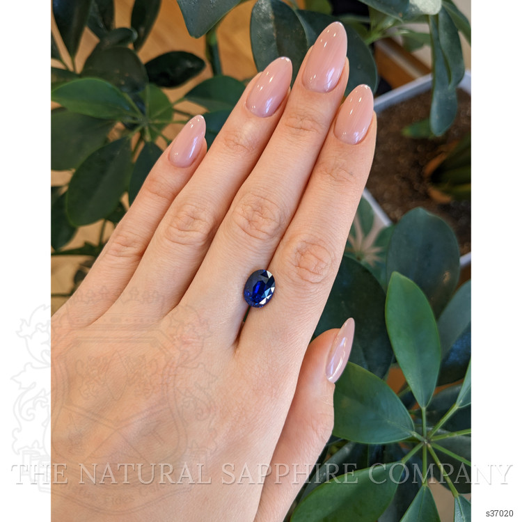 5.26 Ct. Blue Sapphire from Ceylon (Sri Lanka)