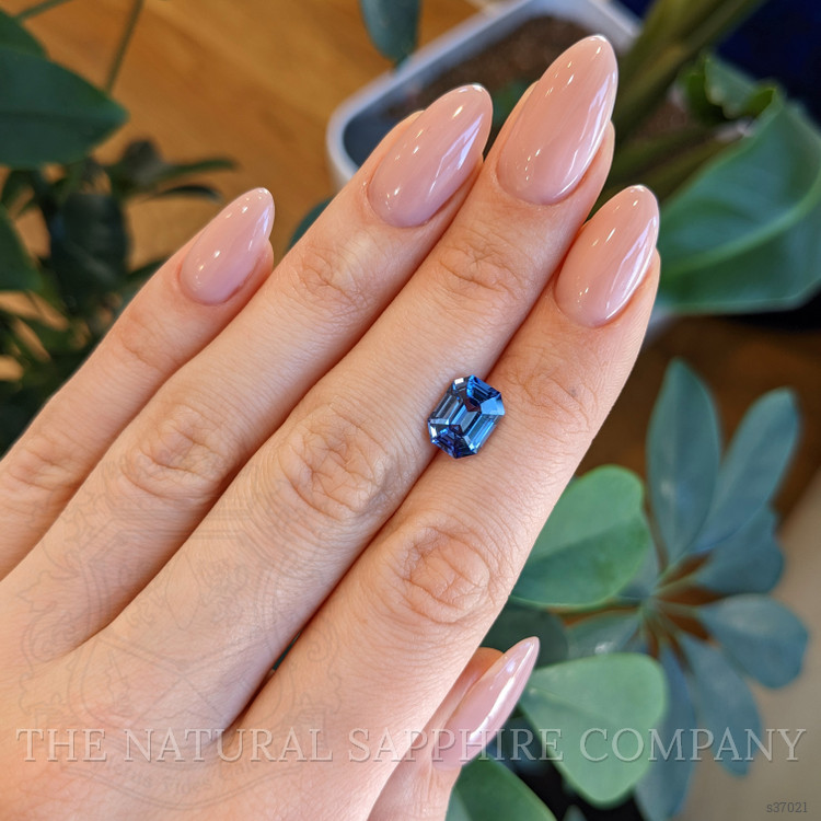 3.75 Ct. Blue Sapphire from Ceylon (Sri Lanka)