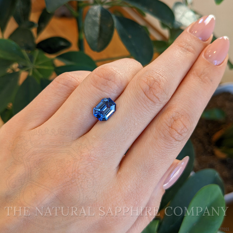 3.75 Ct. Blue Sapphire from Ceylon (Sri Lanka)