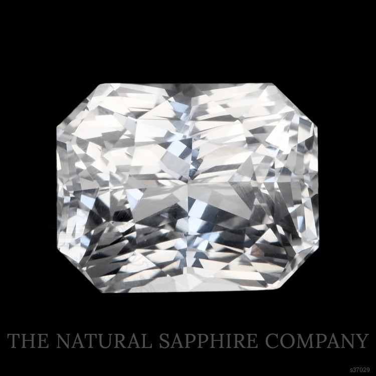 6.55 Ct. White Sapphire from Ceylon (Sri Lanka)