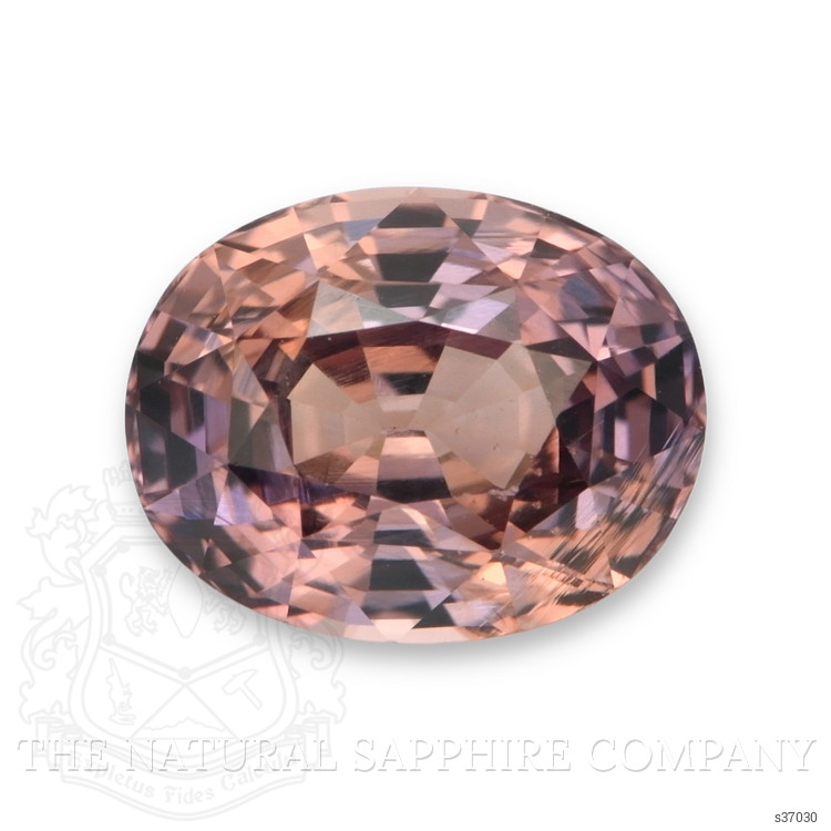 3.08 Ct. Pinkish Brown Sapphire from Ceylon (Sri Lanka)
