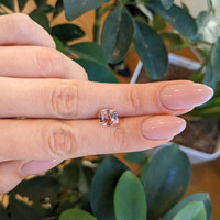 3.00 Ct. Padparadscha Sapphire from Ceylon (Sri Lanka) Life Style