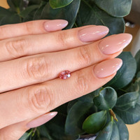 1.14 Ct. Padparadscha Sapphire from Ceylon (Sri Lanka) Life Style