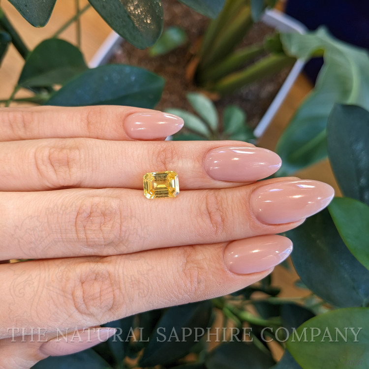 3.69 Ct. Yellow Sapphire from Ceylon (Sri Lanka)
