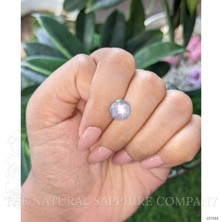 3.54 Ct. Bluish Purple Star Sapphire from Ceylon (Sri Lanka)