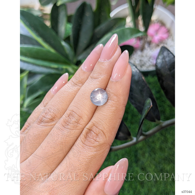 3.54 Ct. Bluish Purple Star Sapphire from Ceylon (Sri Lanka)