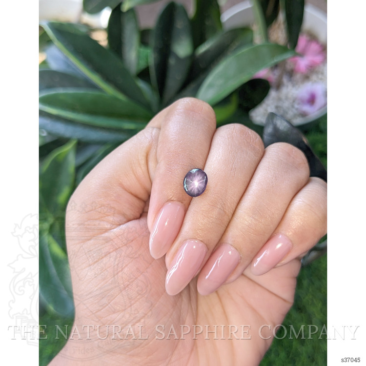 2.41 Ct. Purplish Pink Star Sapphire from Ceylon (Sri Lanka)
