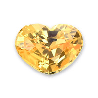 1.52 Ct. Orangish Yellow Sapphire from Africa Video