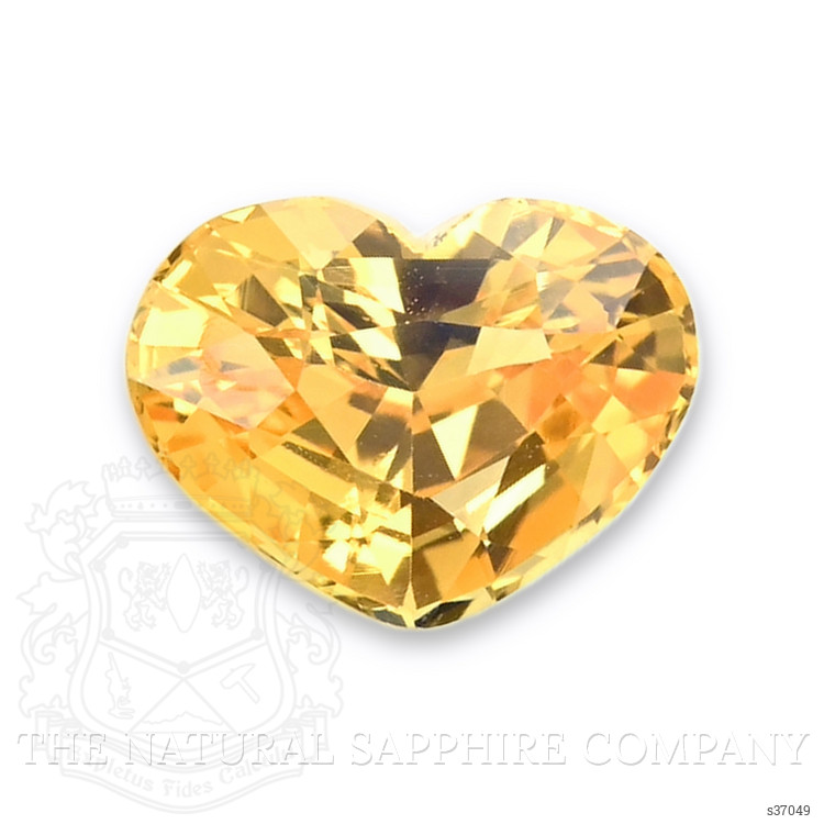 1.52 Ct. Orangish Yellow Sapphire from Africa