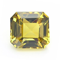 1.64 Ct. Greenish Yellow Sapphire from Africa Video