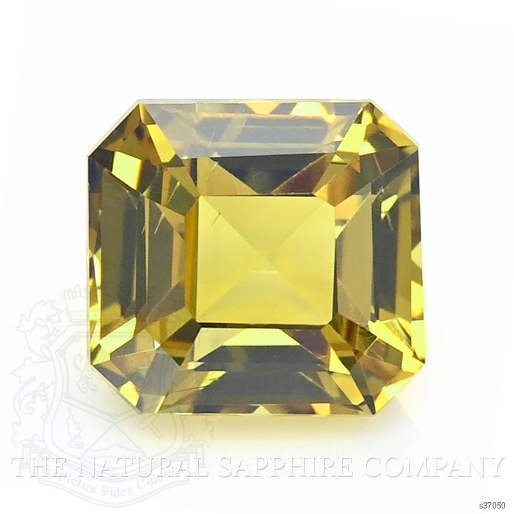 1.64 Ct. Greenish Yellow Sapphire from Africa