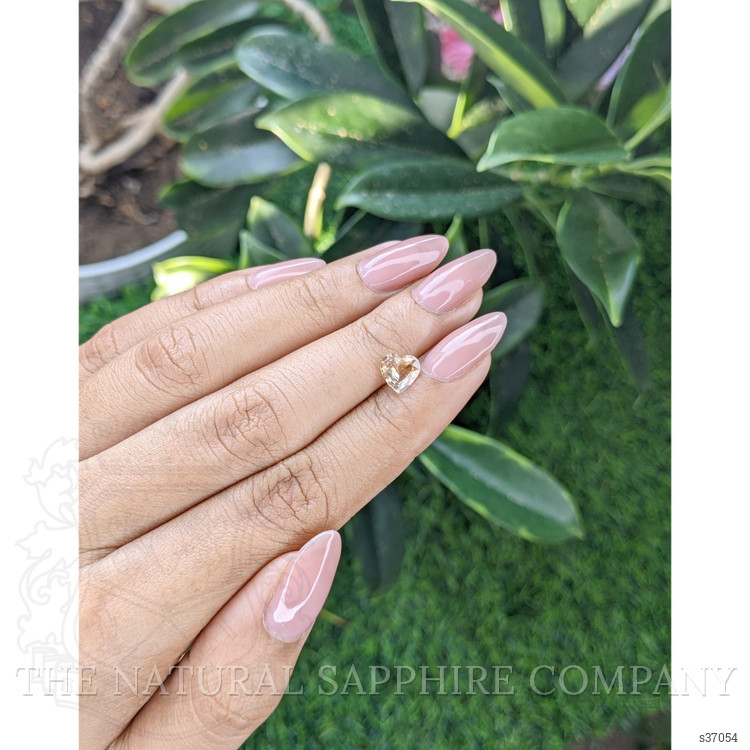 1.10 Ct. Peach Sapphire from Africa