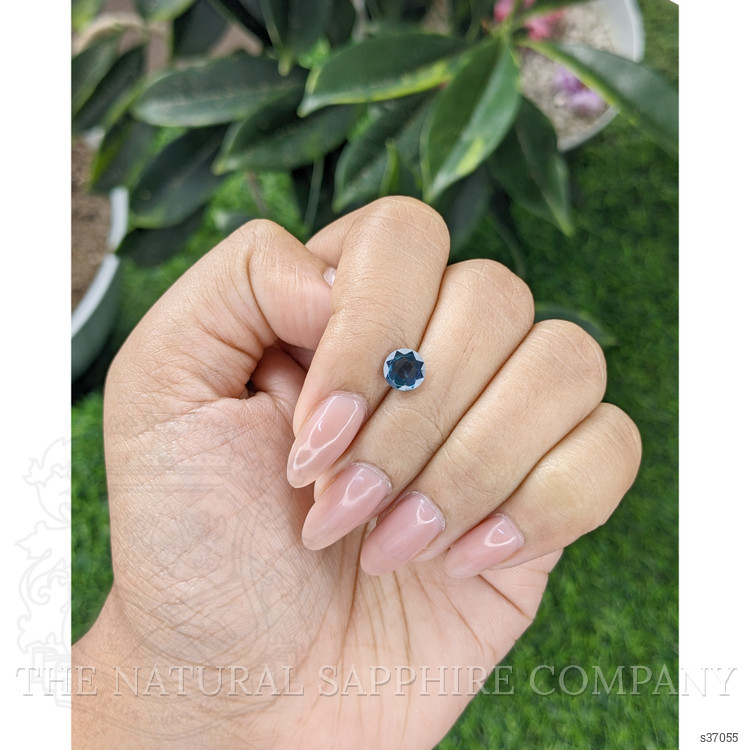 1.03 Ct. Greenish Blue Sapphire from Africa