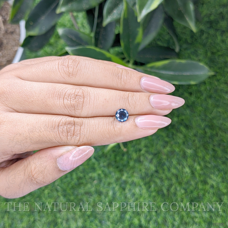 1.03 Ct. Greenish Blue Sapphire from Africa