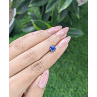 1.16 Ct. Blue Sapphire from Africa Life Style