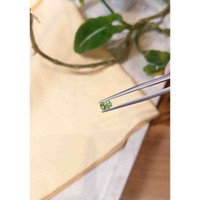 0.60 Ct. Yellowish Green Sapphire from Montana Life Style