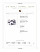 0.69 Ct. Grey Sapphire from Montana Scan Report