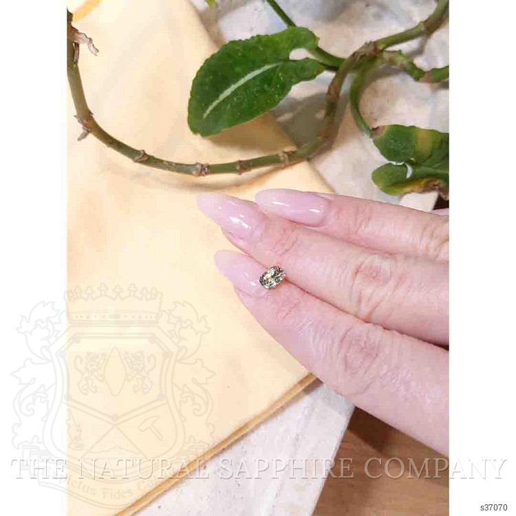 0.91 Ct. Yellow Sapphire from Montana