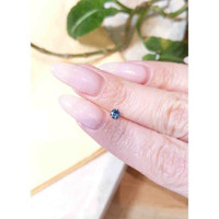0.25 Ct. Greyish Blue Sapphire from Montana Life Style