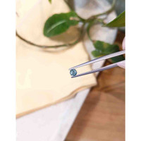 0.26 Ct. Greenish Blue Sapphire from Montana Life Style