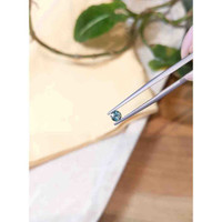 0.27 Ct. Greenish Blue Sapphire from Montana Life Style